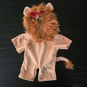 NEW Cowardly Lion Wizard Of Oz Build A Bear 80th Anniversary Costume